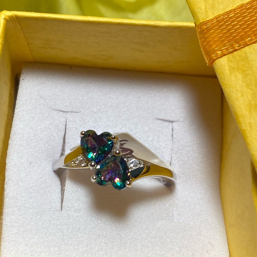 🌟Rainbow Heart Ring🌟